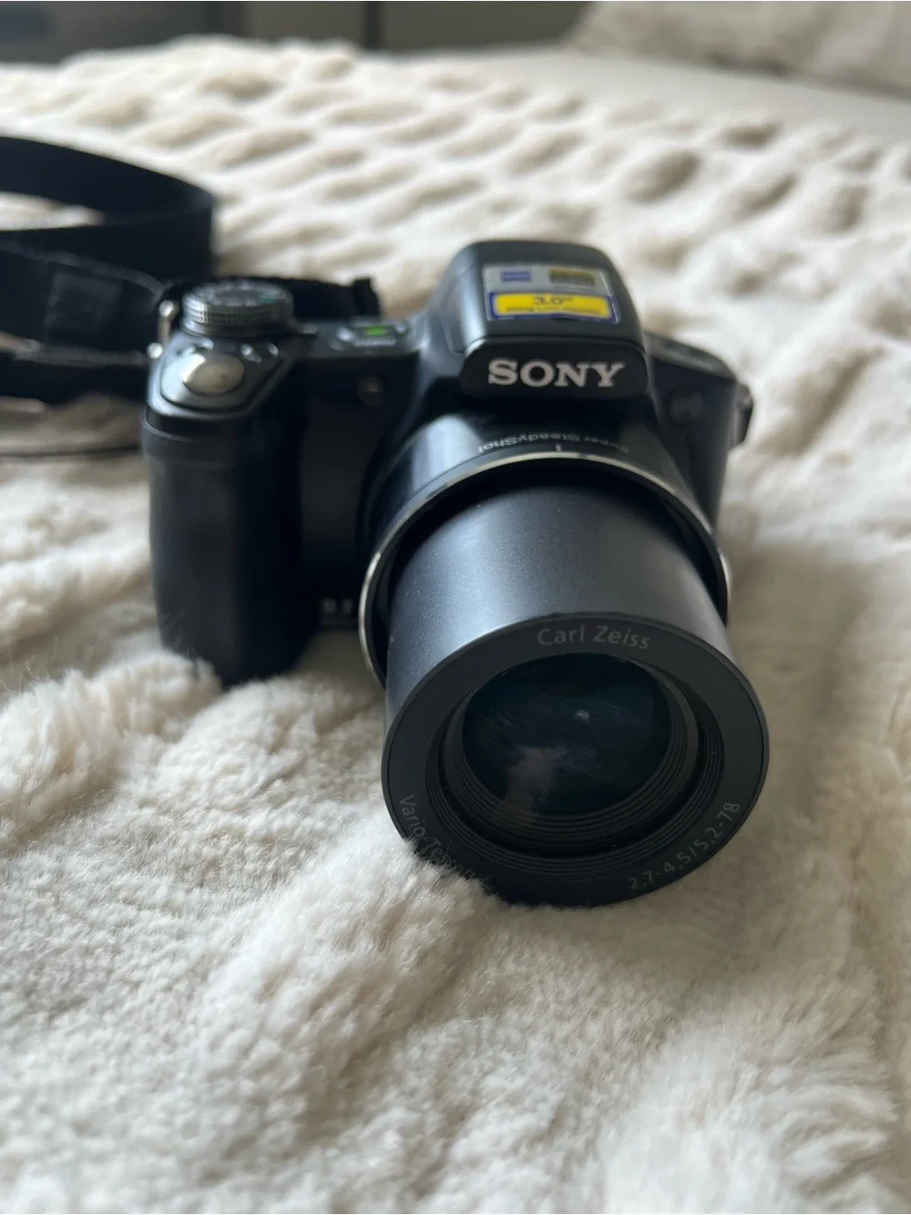 Sony Black Digital Camera Bundle with Case, Remote & Accessories